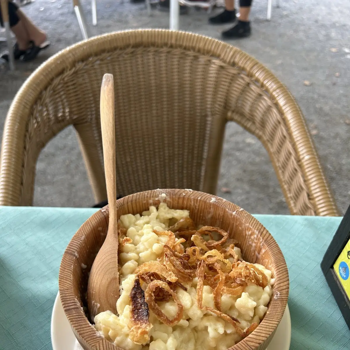 Käsespätzle Mit Röstzwiebel