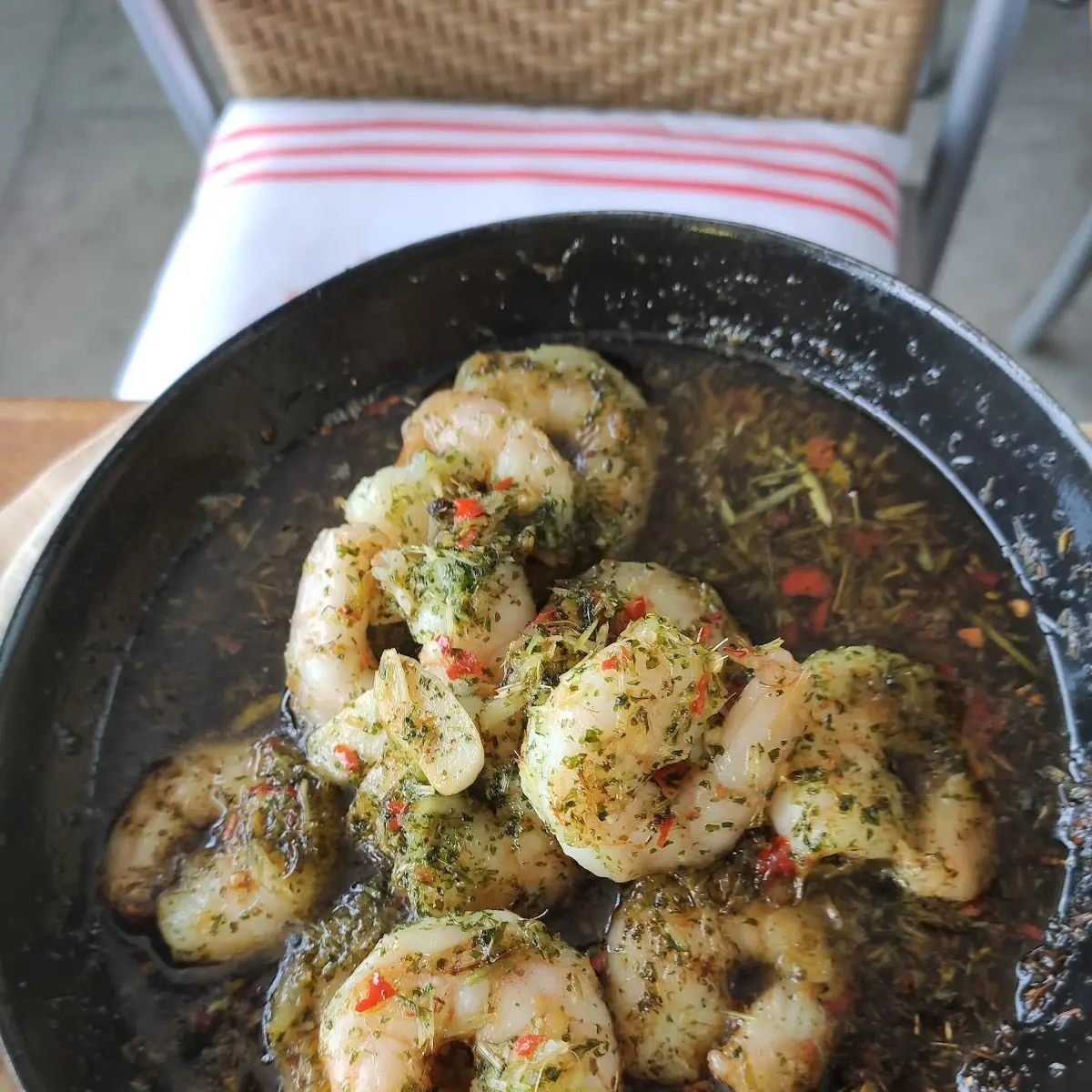 Scampi In Knoblauchbutter