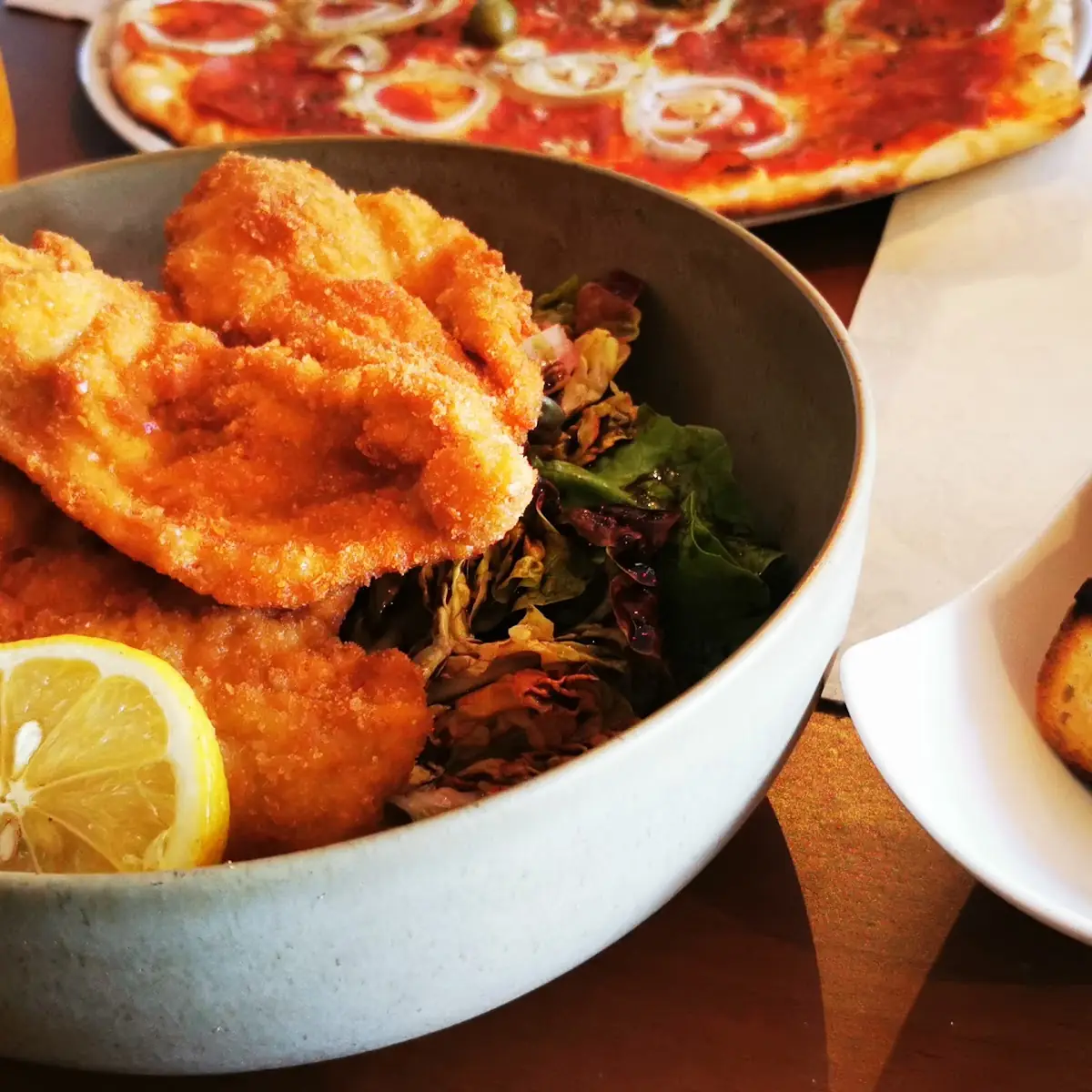 Backhendlsalat