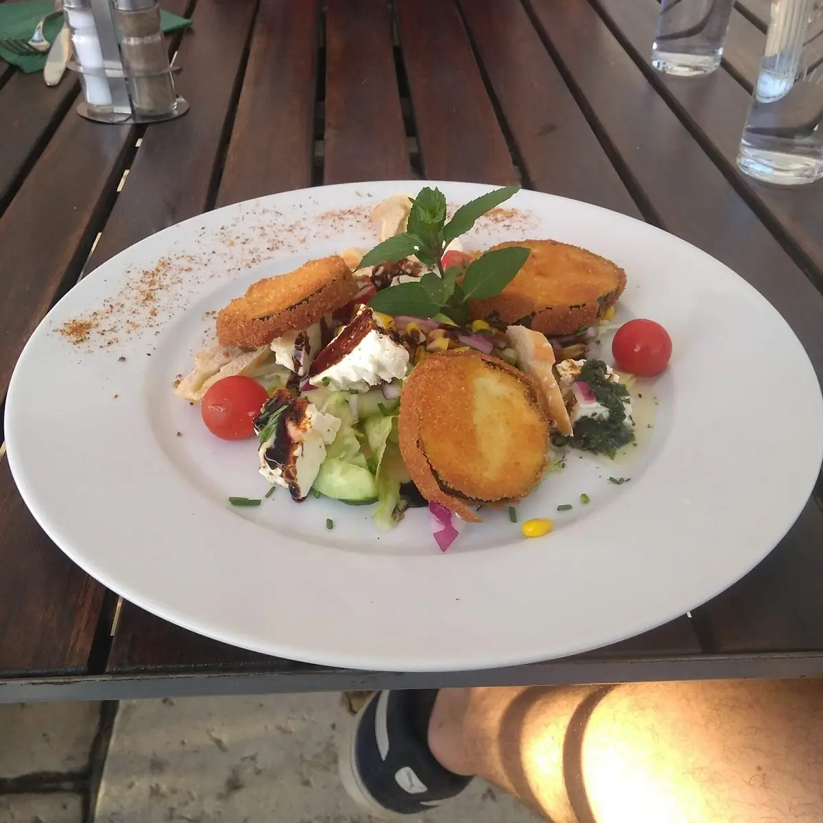 Gebackene Zucchini