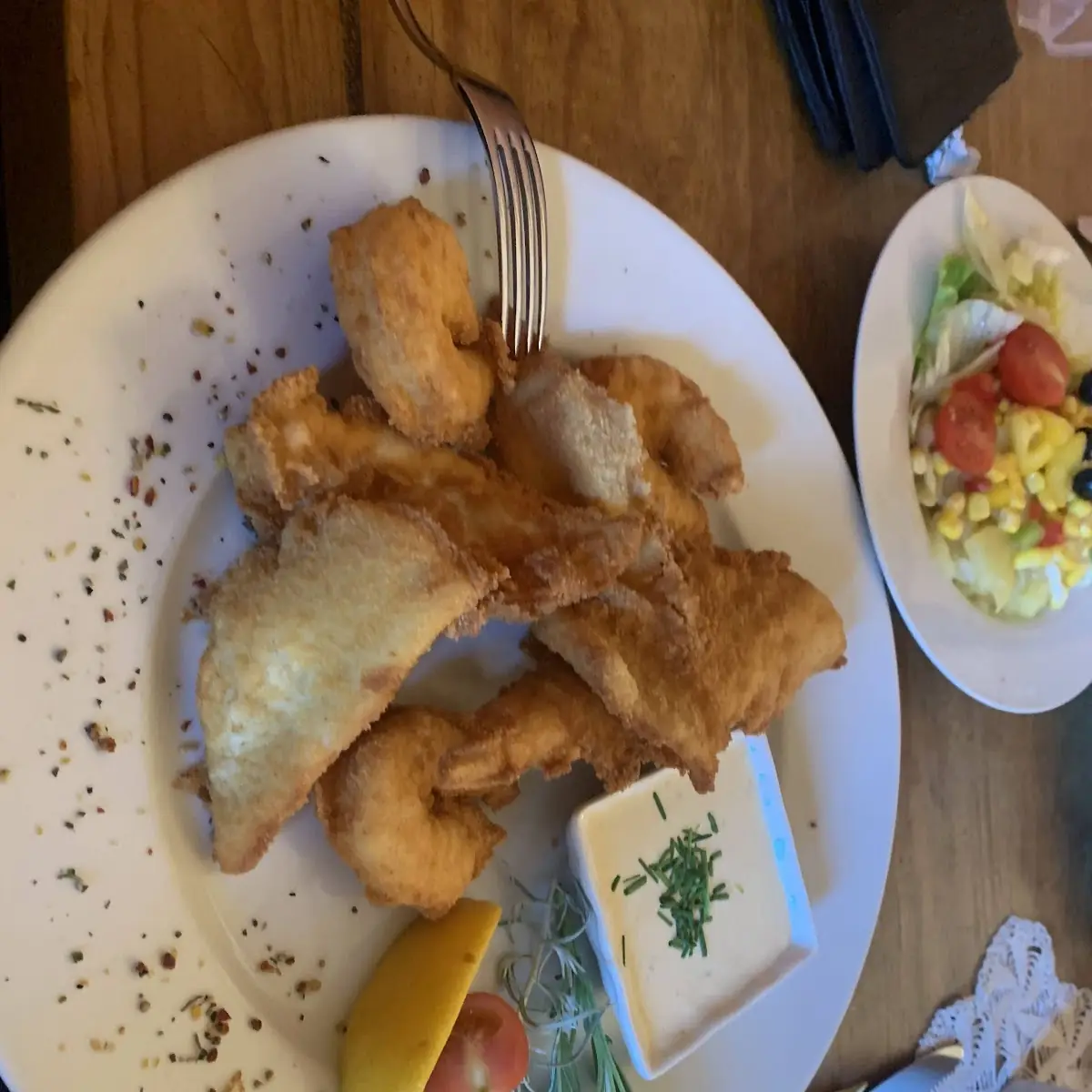 Gebackener Fisch