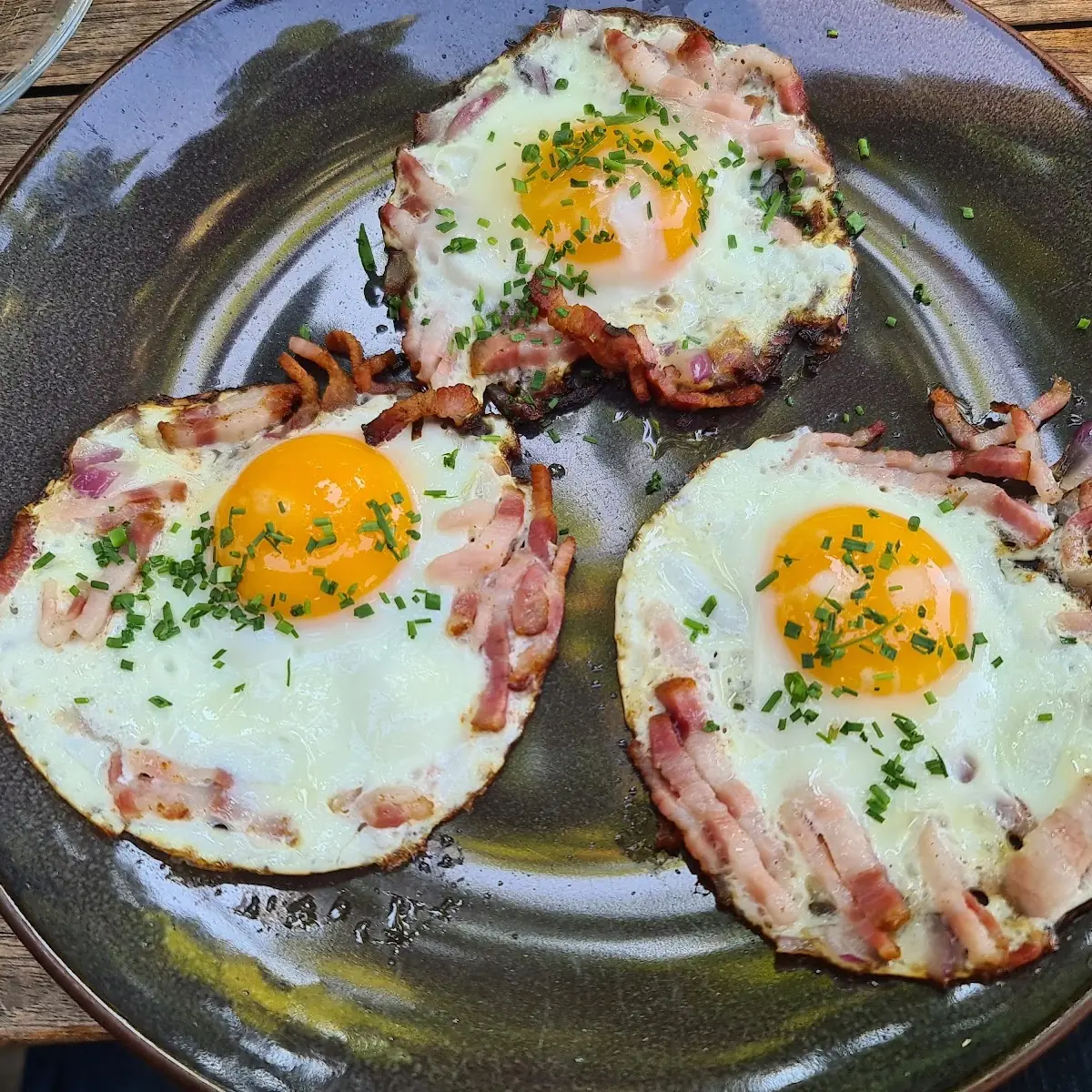 Spiegeleier Mit Speck