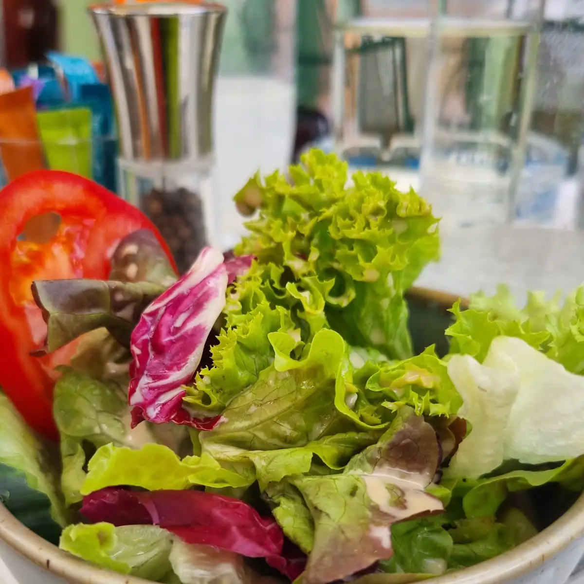 Assorted Salad with Grilled