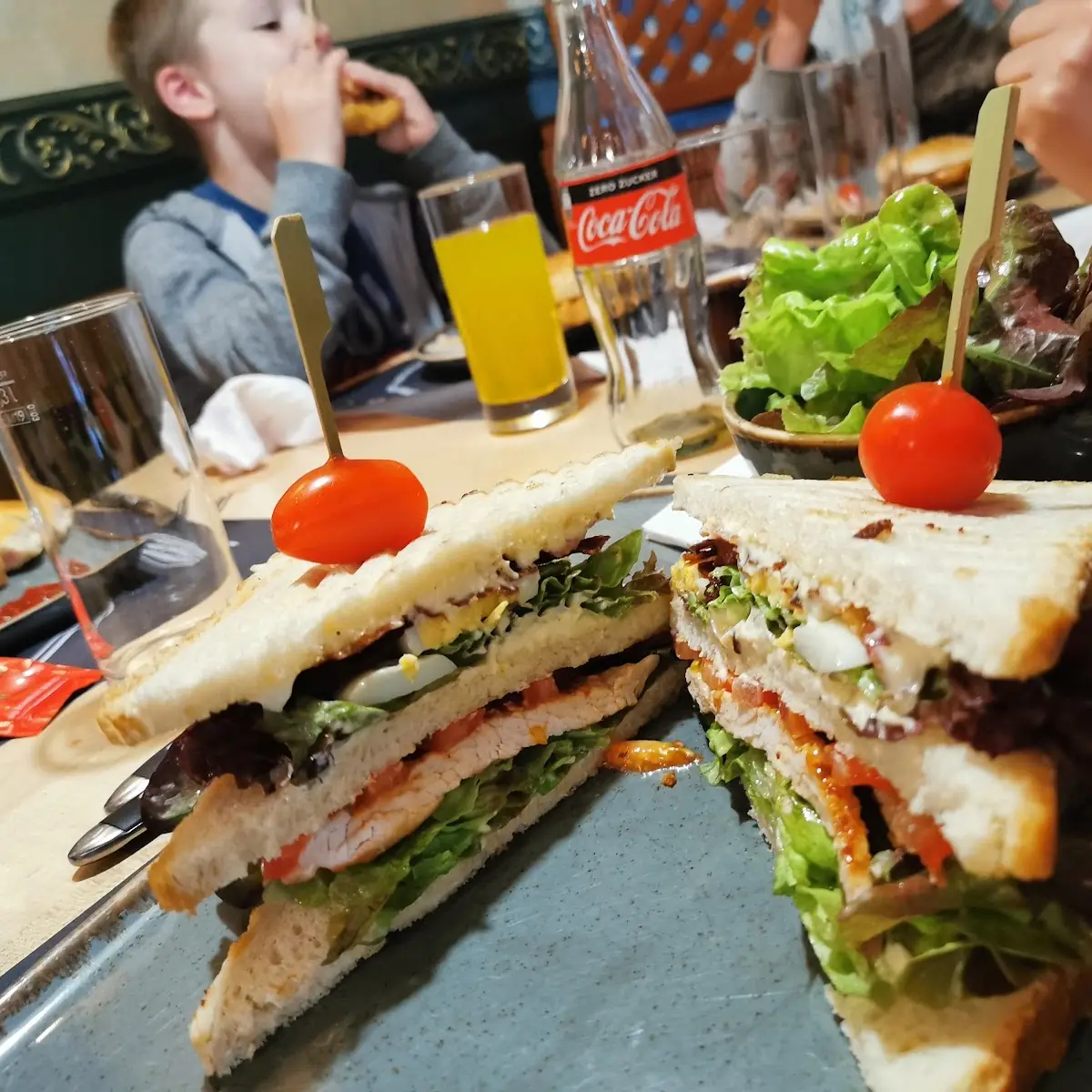 Bacon Egg and Salad