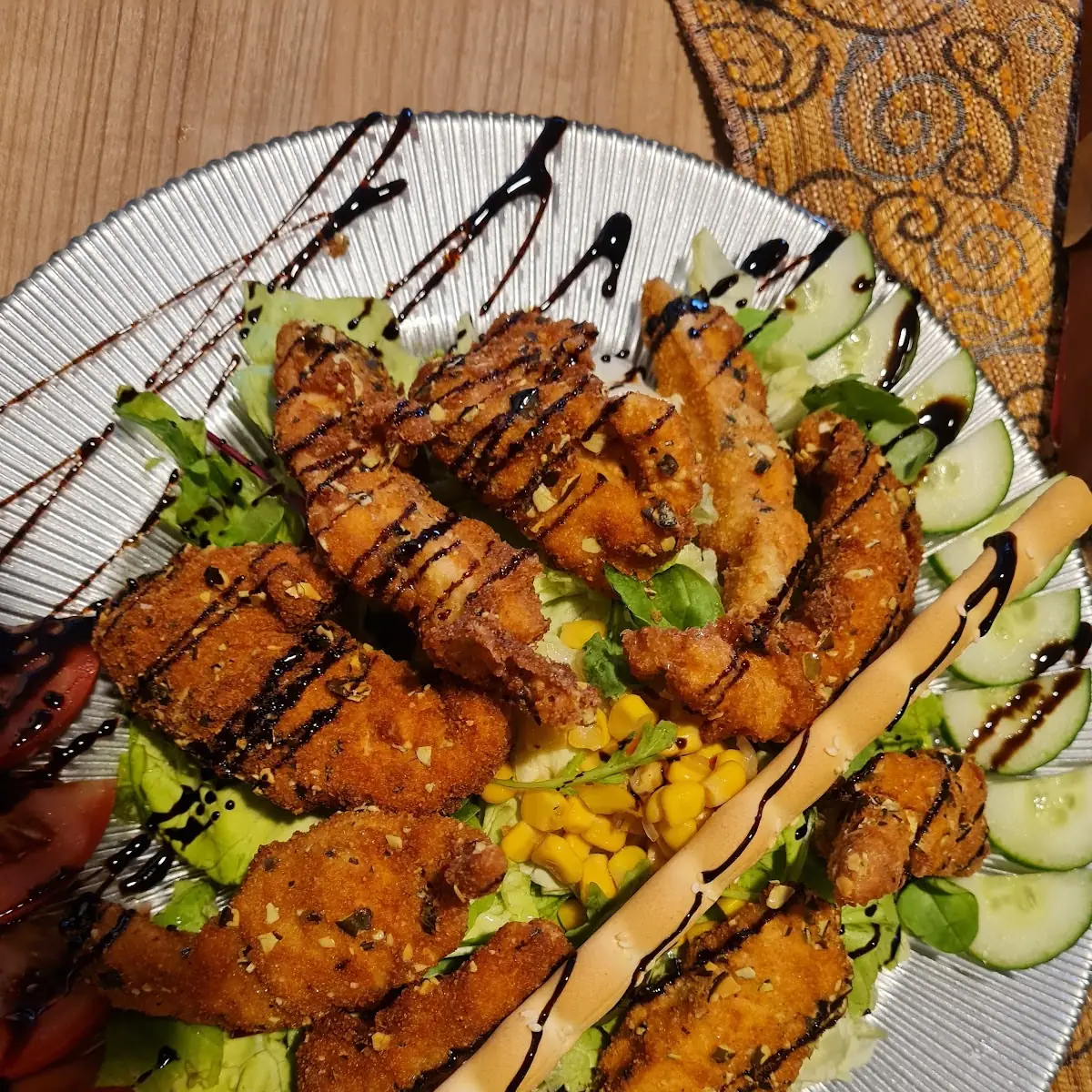 Backhendlsalat