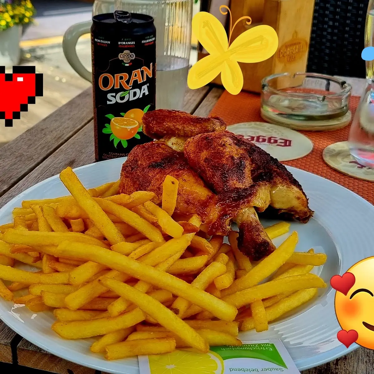 Grill Hühnchen Mit Max 2 Flugstunden
