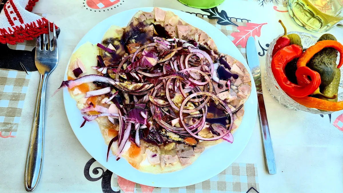 Sulz Mit Zwiebeln Und Kernöl