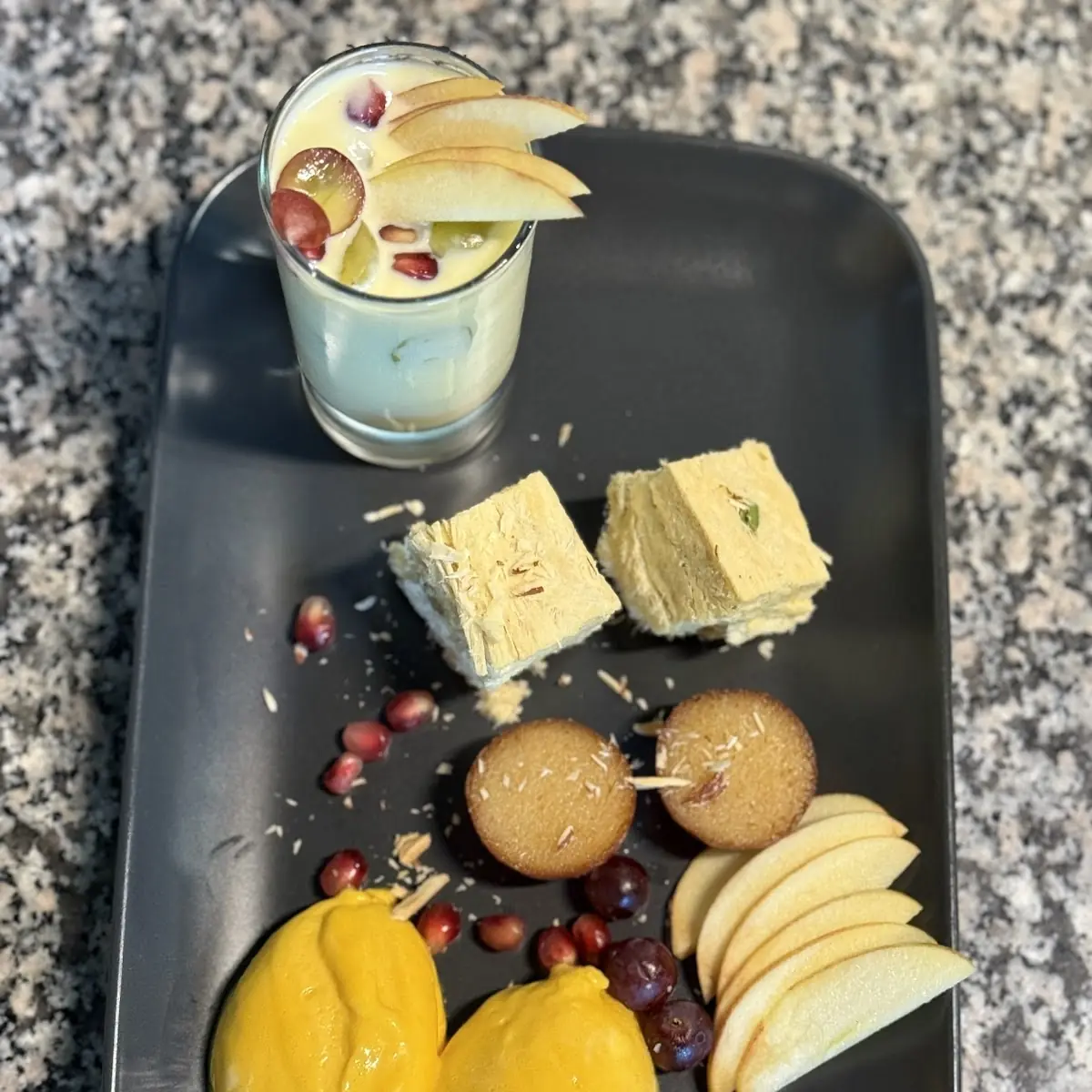 Mango Creme Mit Früchten G