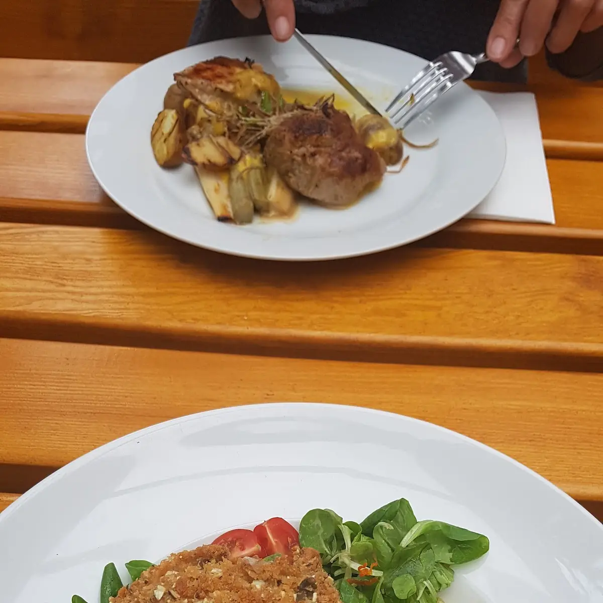 Backhendlsalat