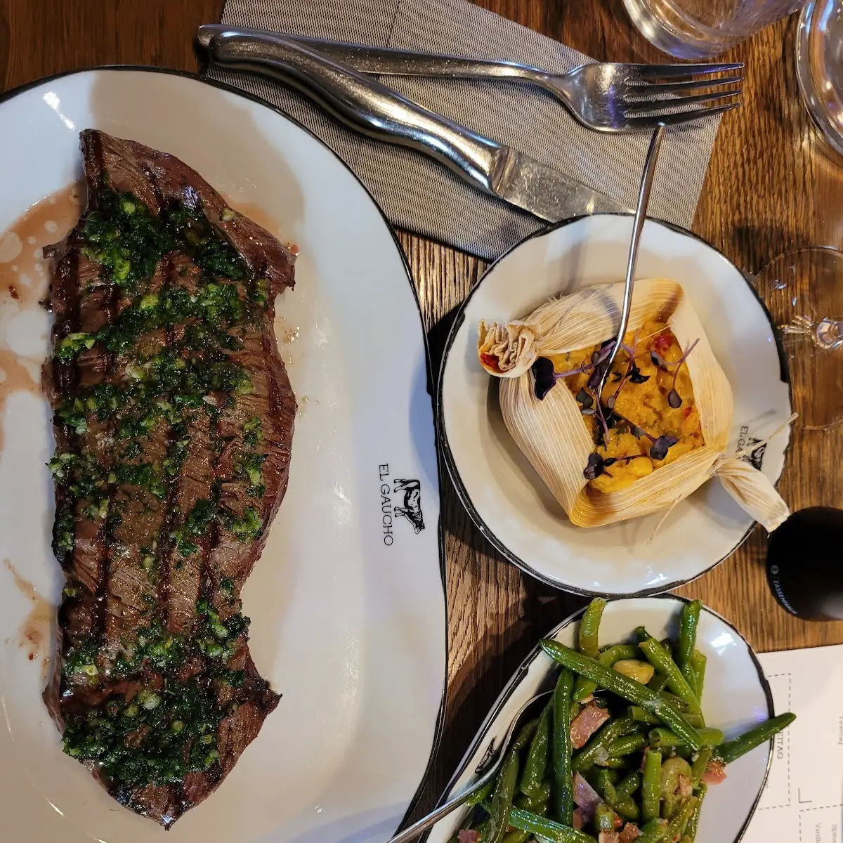 Ladysteak Mit Maistasche Und Speck Bohnen