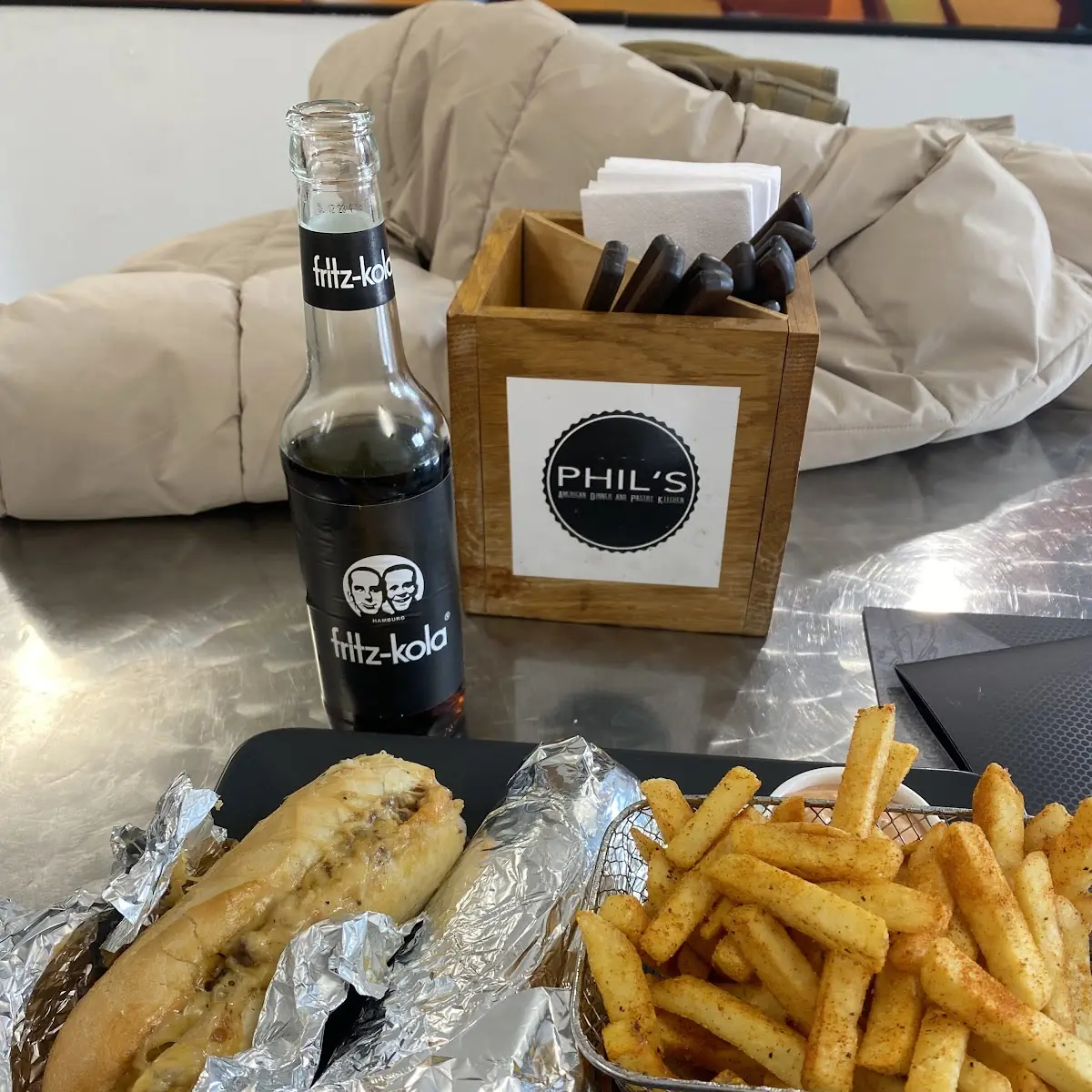 Philly Cheese-Steak Sandwich