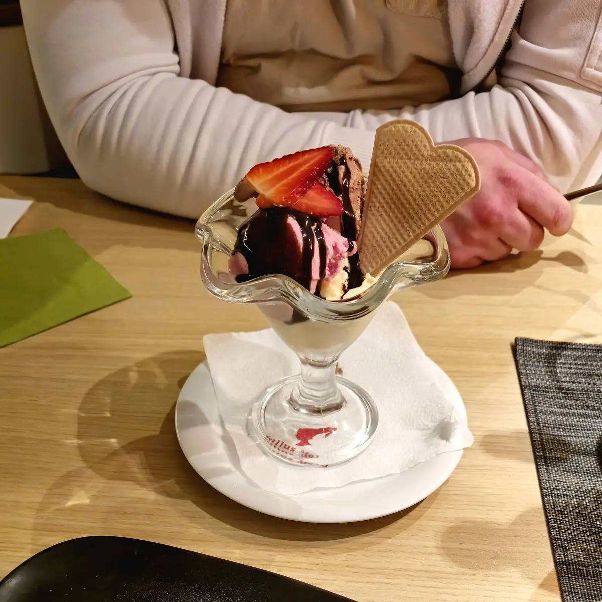 Gemischtes Eis Und