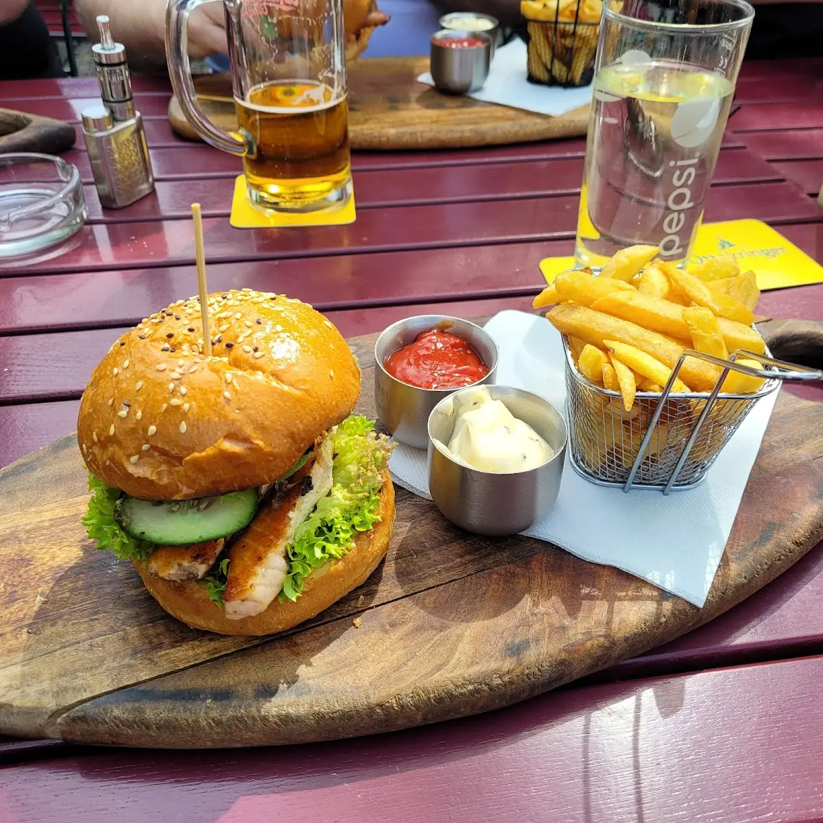 Eierschwammerl Burger