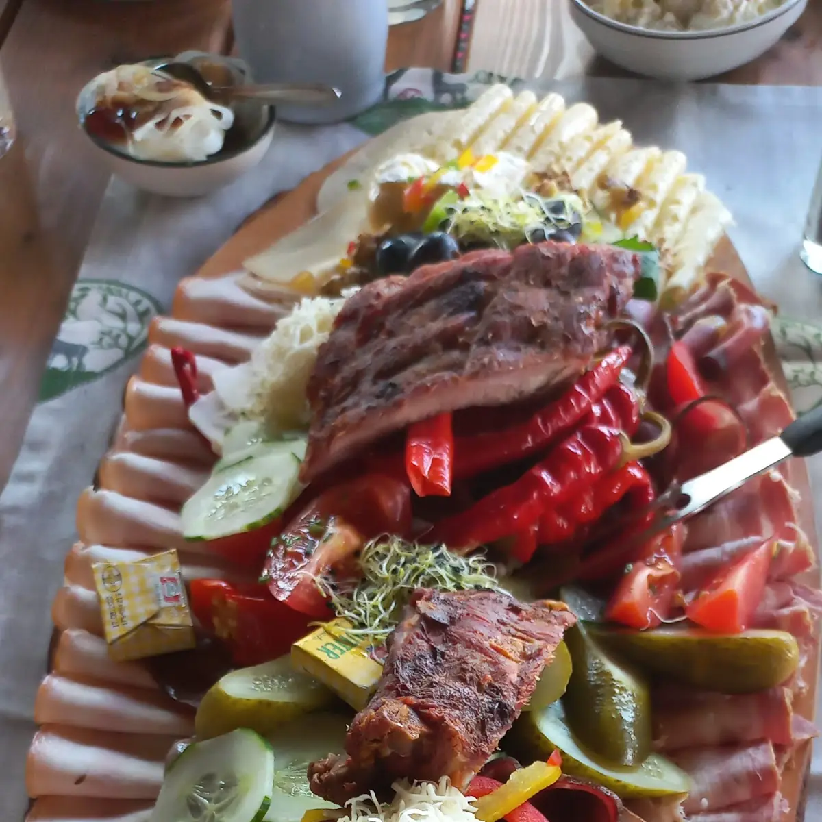 Gemischte Brettljause