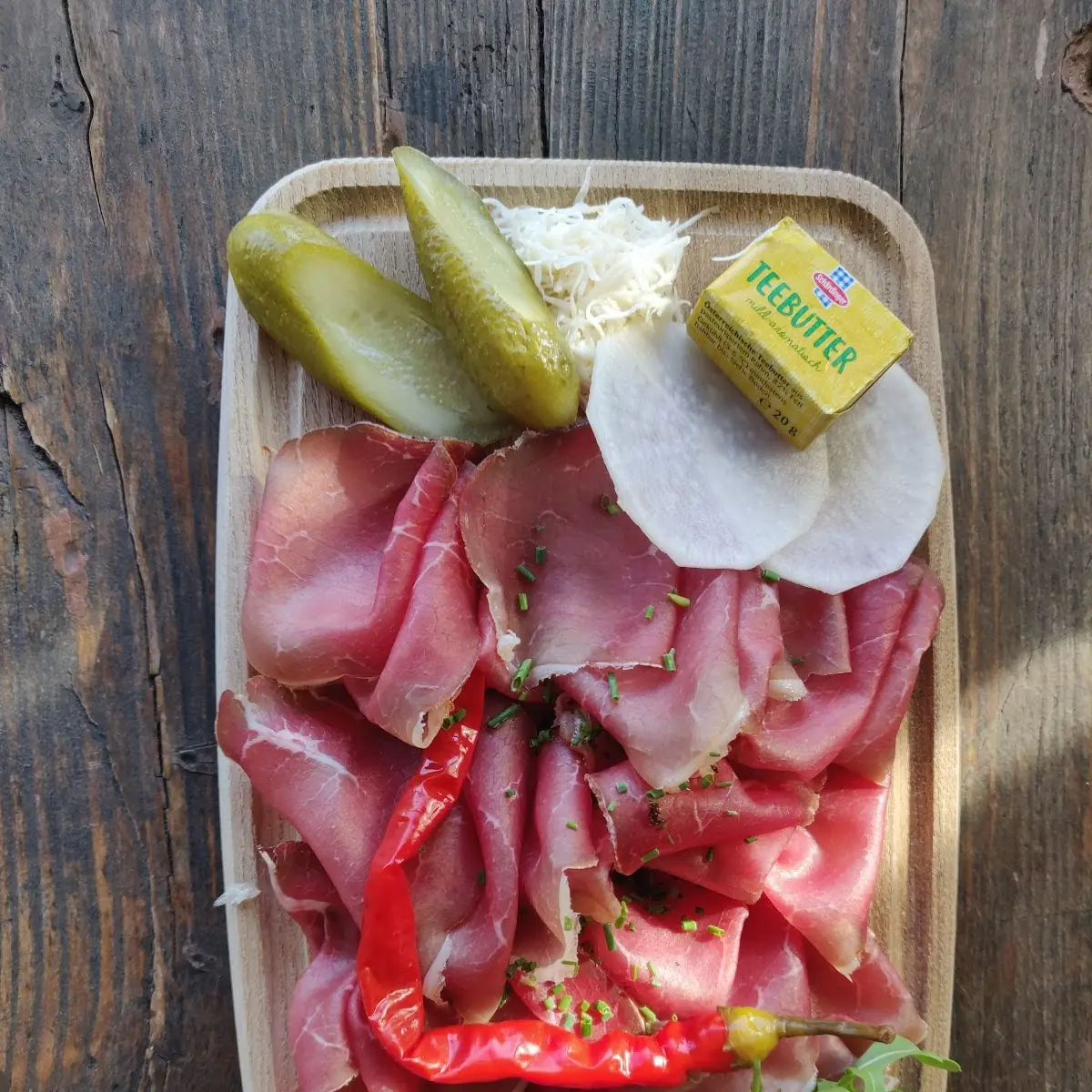 Rindfleisch Aufschnitt