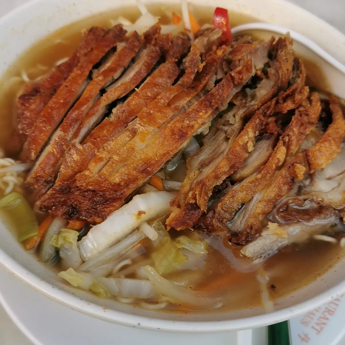 Suppe Mit Ente