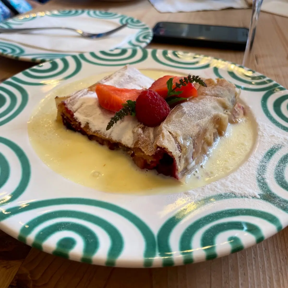Apple and Berry Strudel