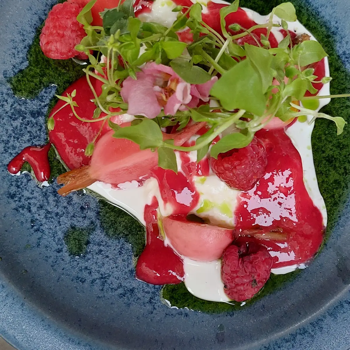 Burrata Mit Himbeeren Und Radieschen, ASPIC