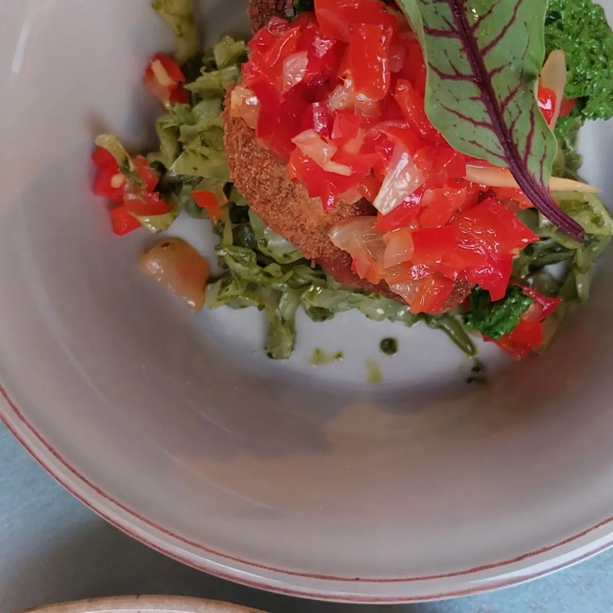 Schulterscherzel Sarmakraut Ampere Paprika, ASPIC