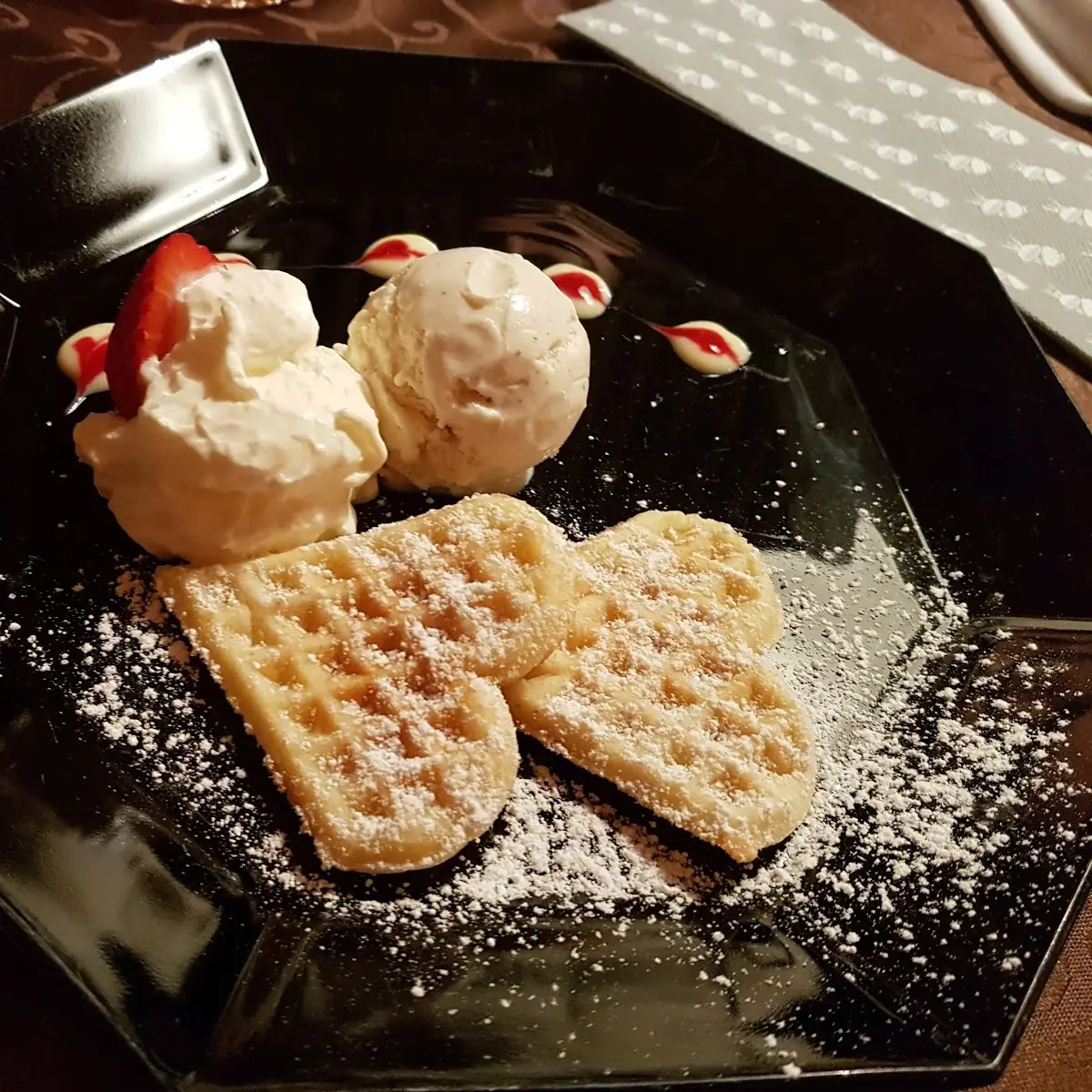 Waffles & Ice Cream