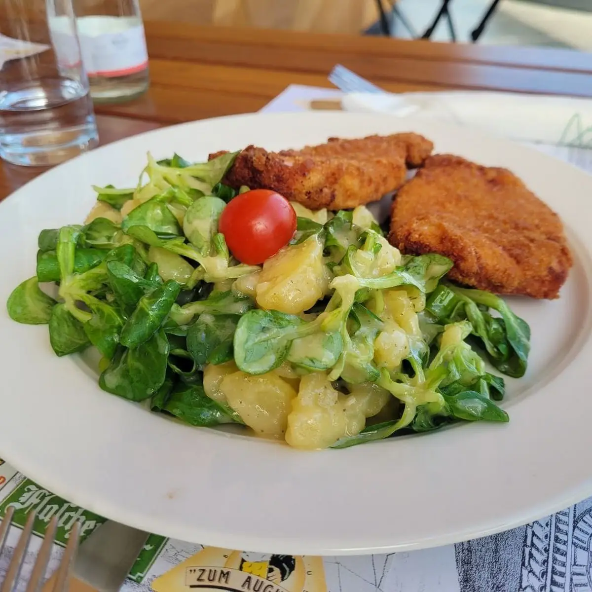 Backhendlsalat