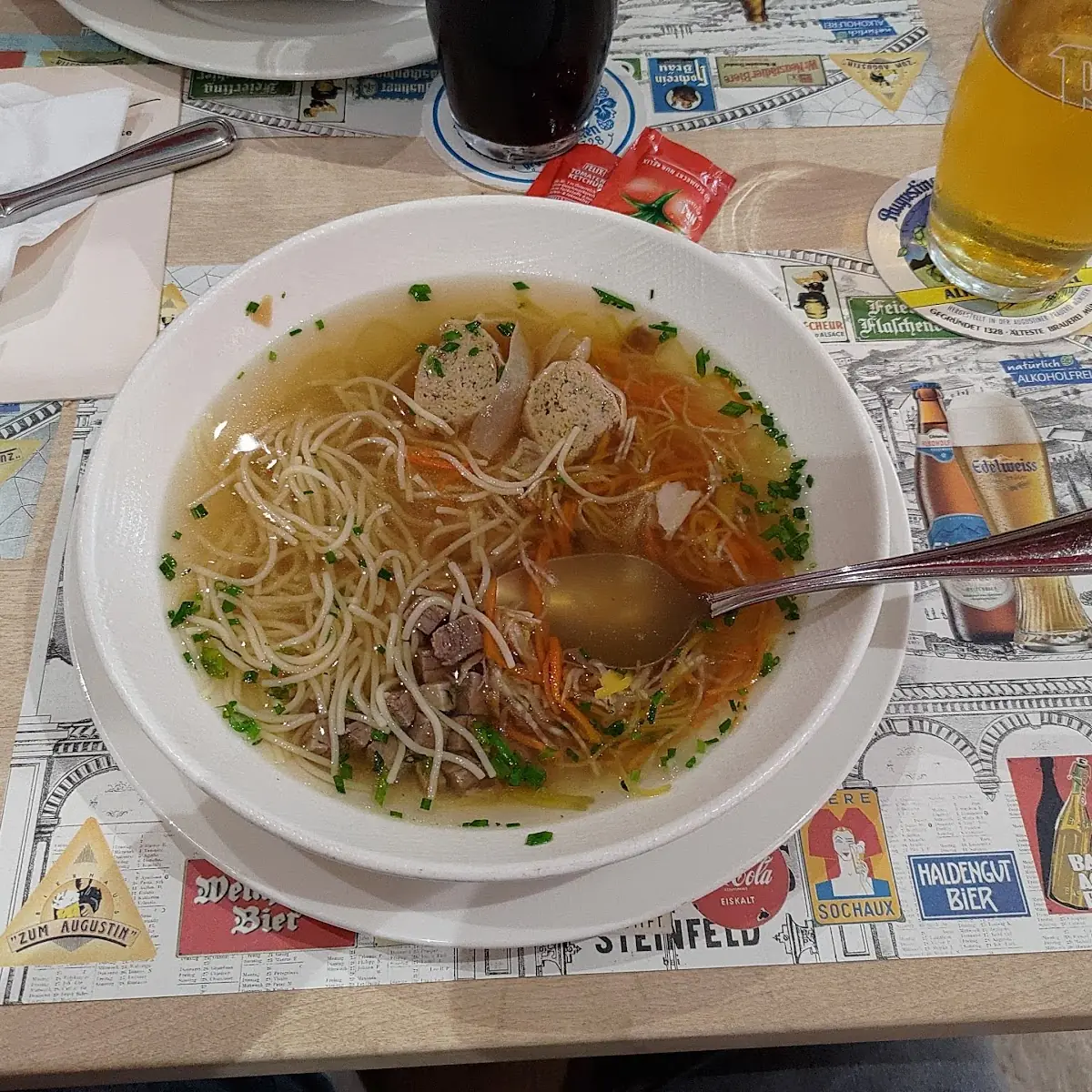 Rindsuppe