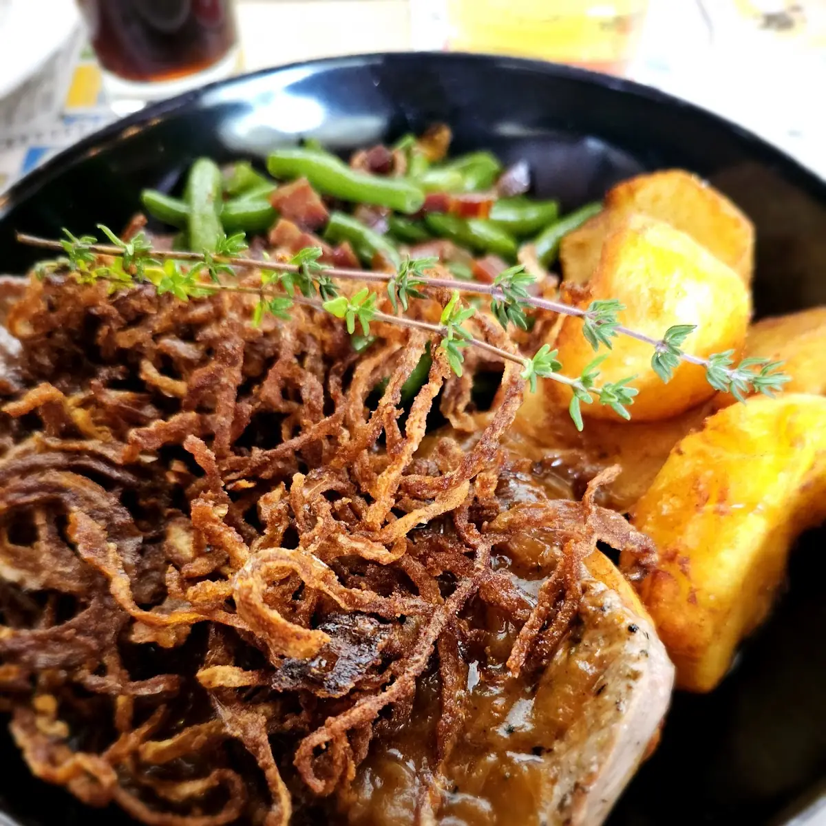 Zwiebelrostbraten