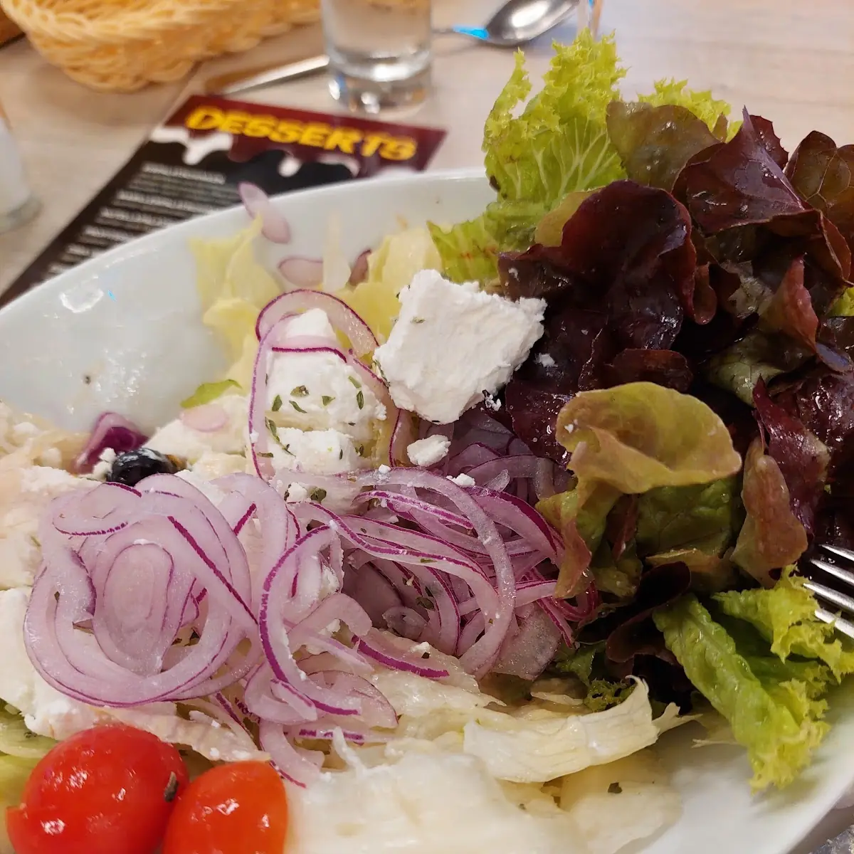 Salat Mit Ziegenkäse