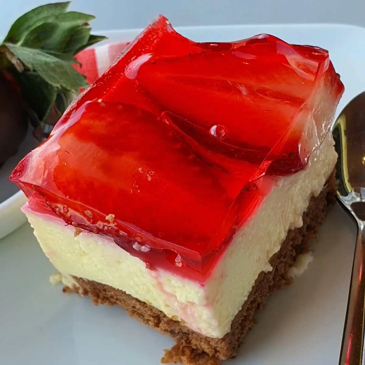Erdbeerschnitte