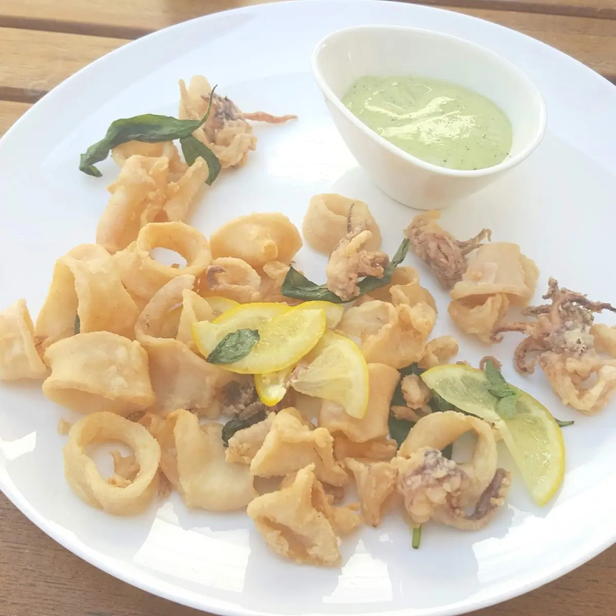 Knusprige Calamare