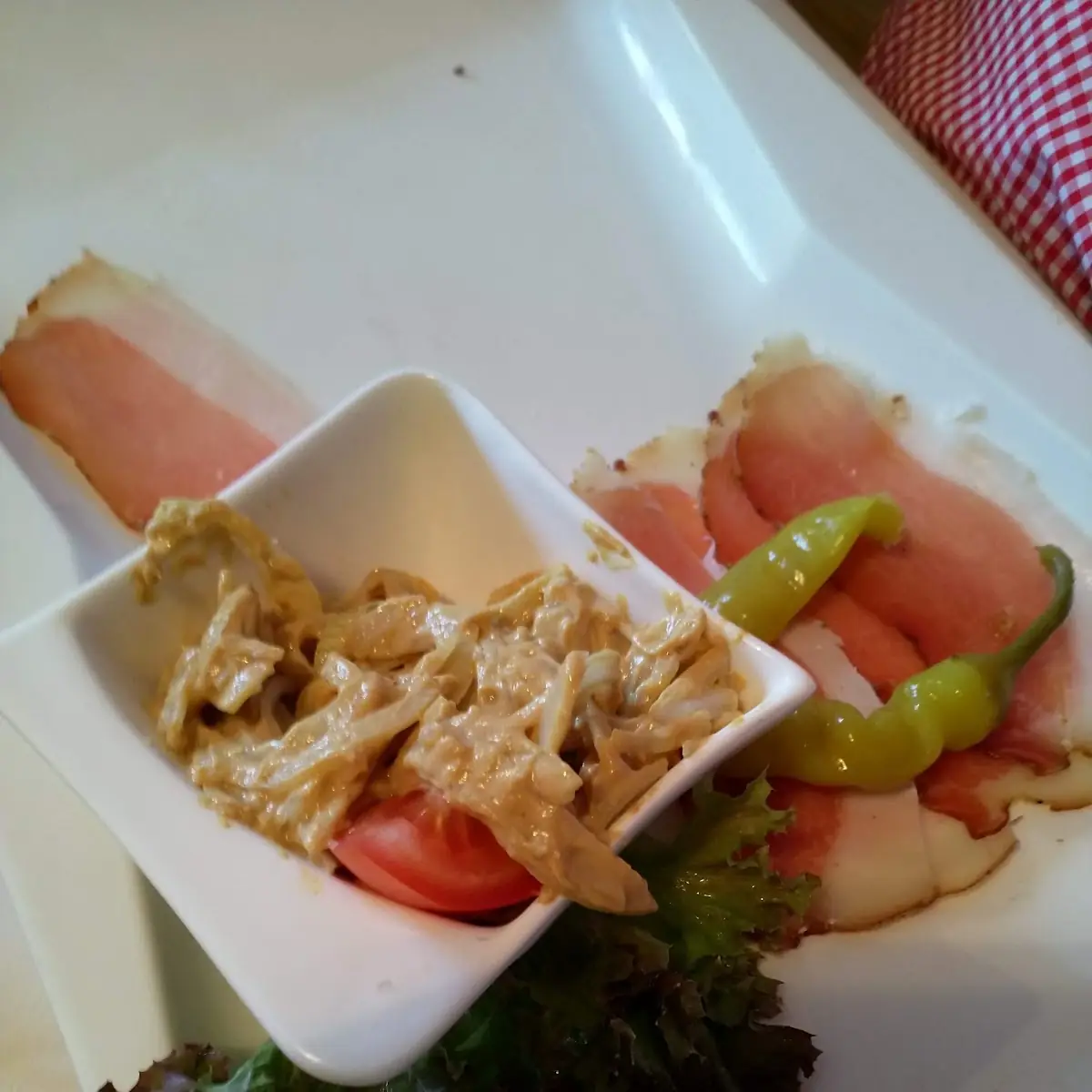 Schinkenplatte