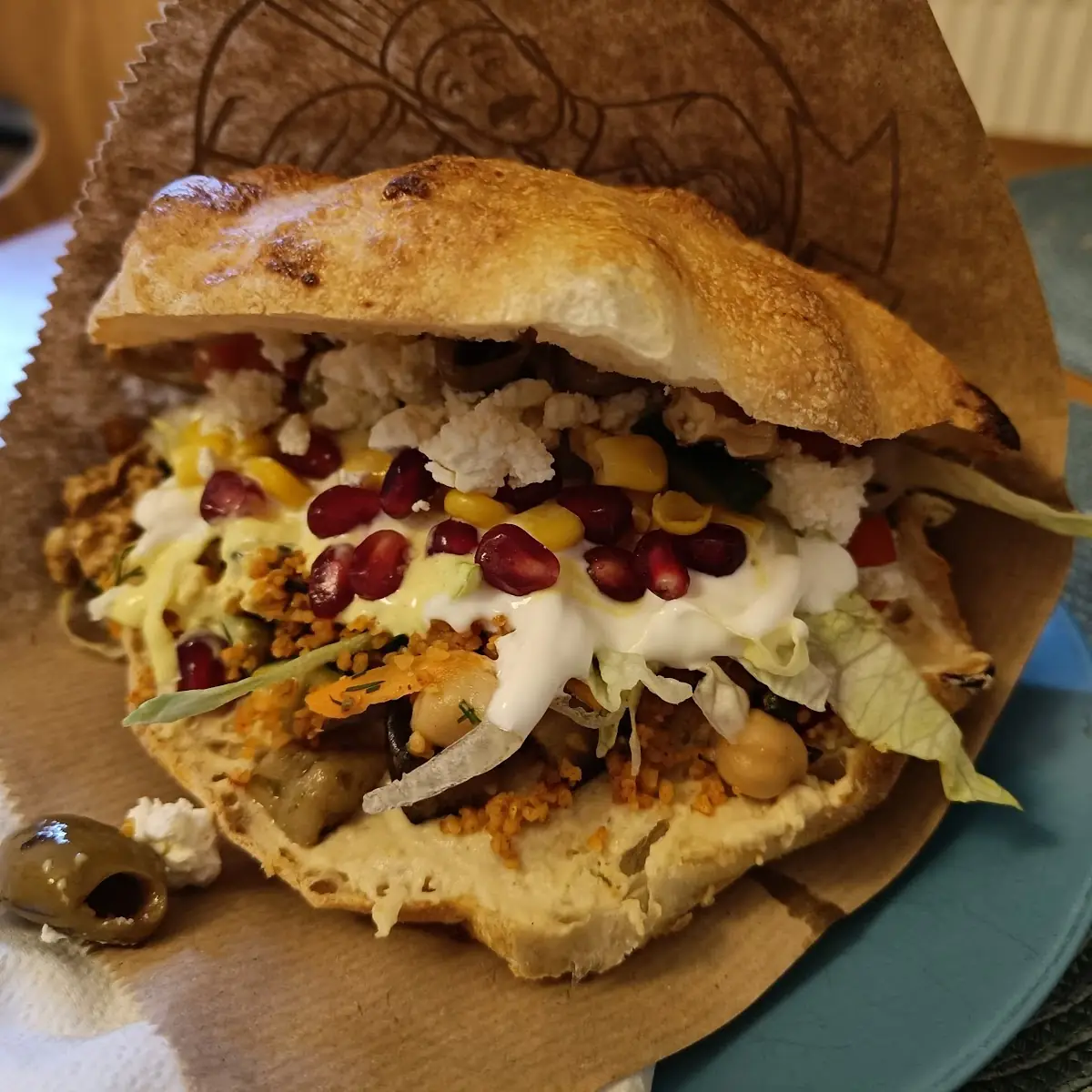 Steinofen-pita Hausgemacht