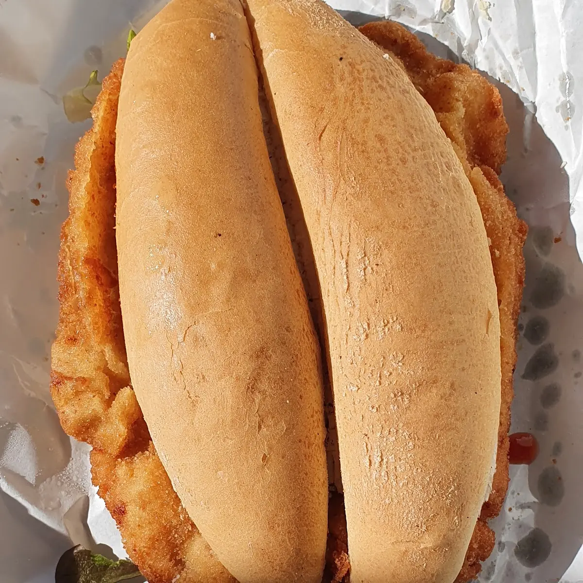 Schnitzelsemmel