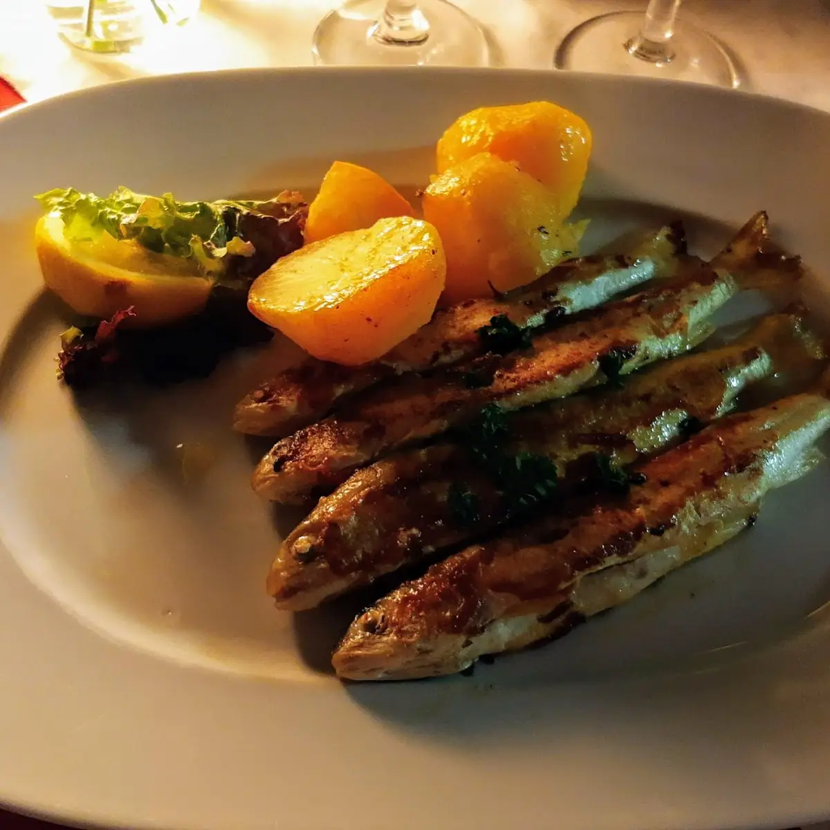 Attersee Saiblinge Gebraten