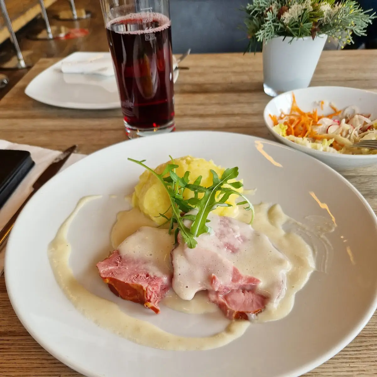 Selchfleisch Mit Püree