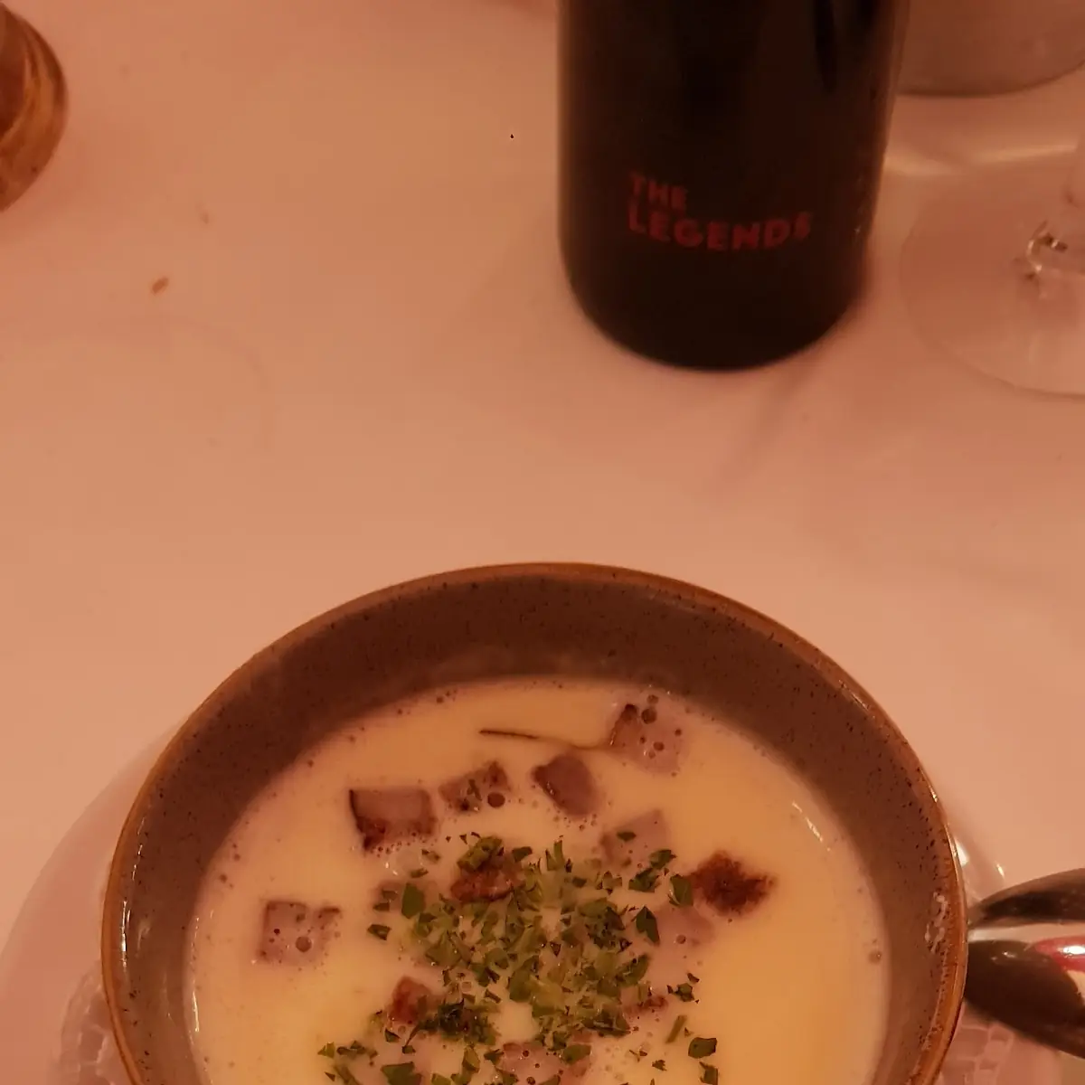 Knoblauchcremesuppe
