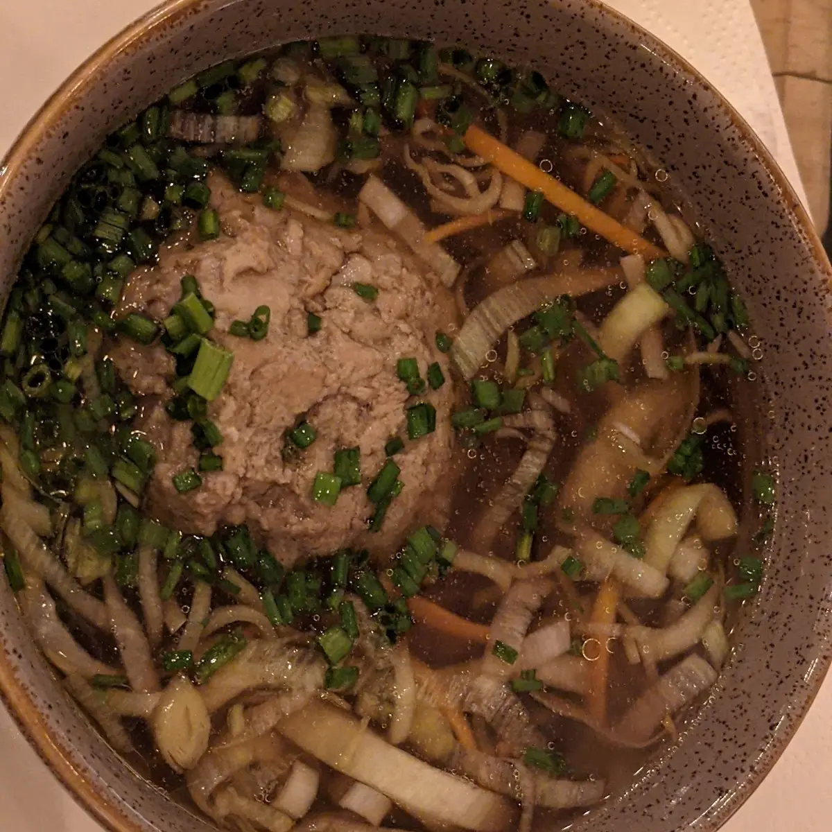 Rindssuppe Mit Knödel