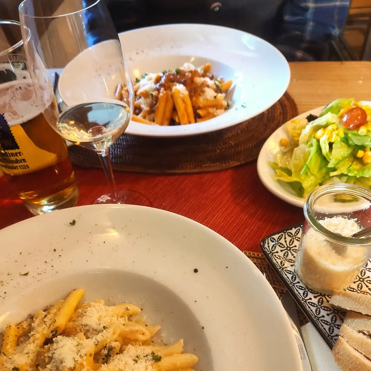 Pasta Und Salat