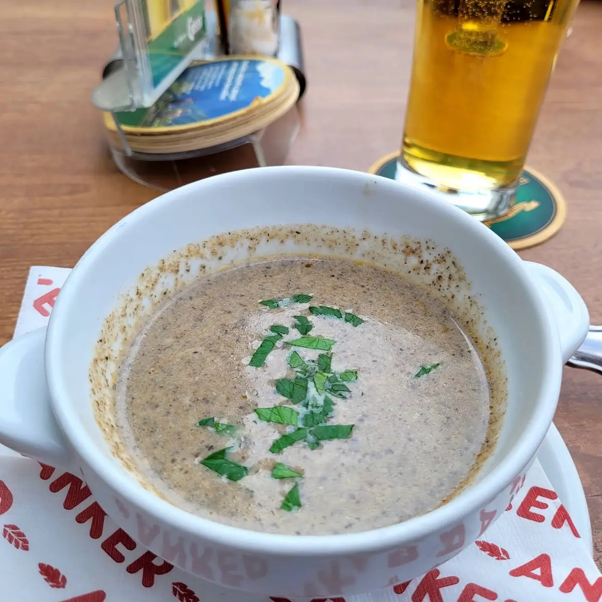 Champignonsuppe