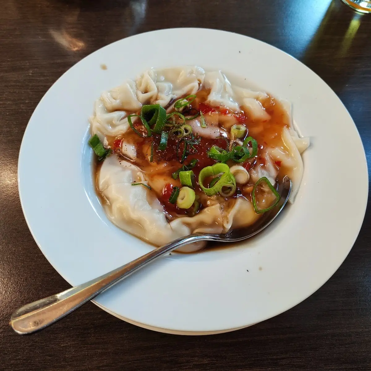 Fleischtascherl In Chilisauce
