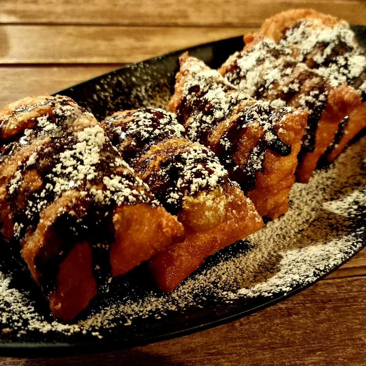Maronitaschen Mit Schokosauce