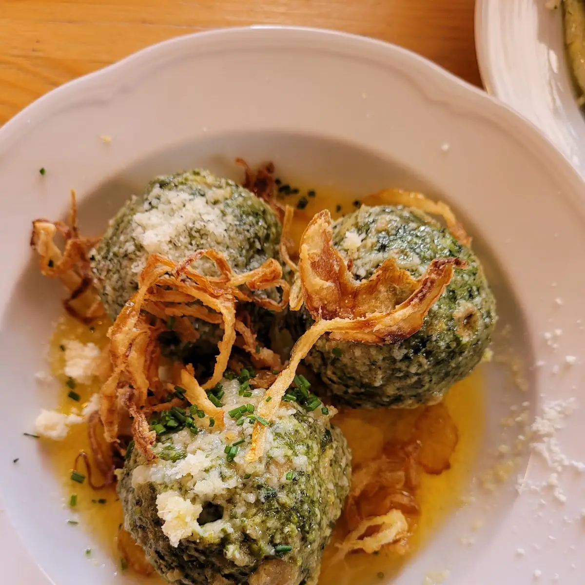 Spinatknödel