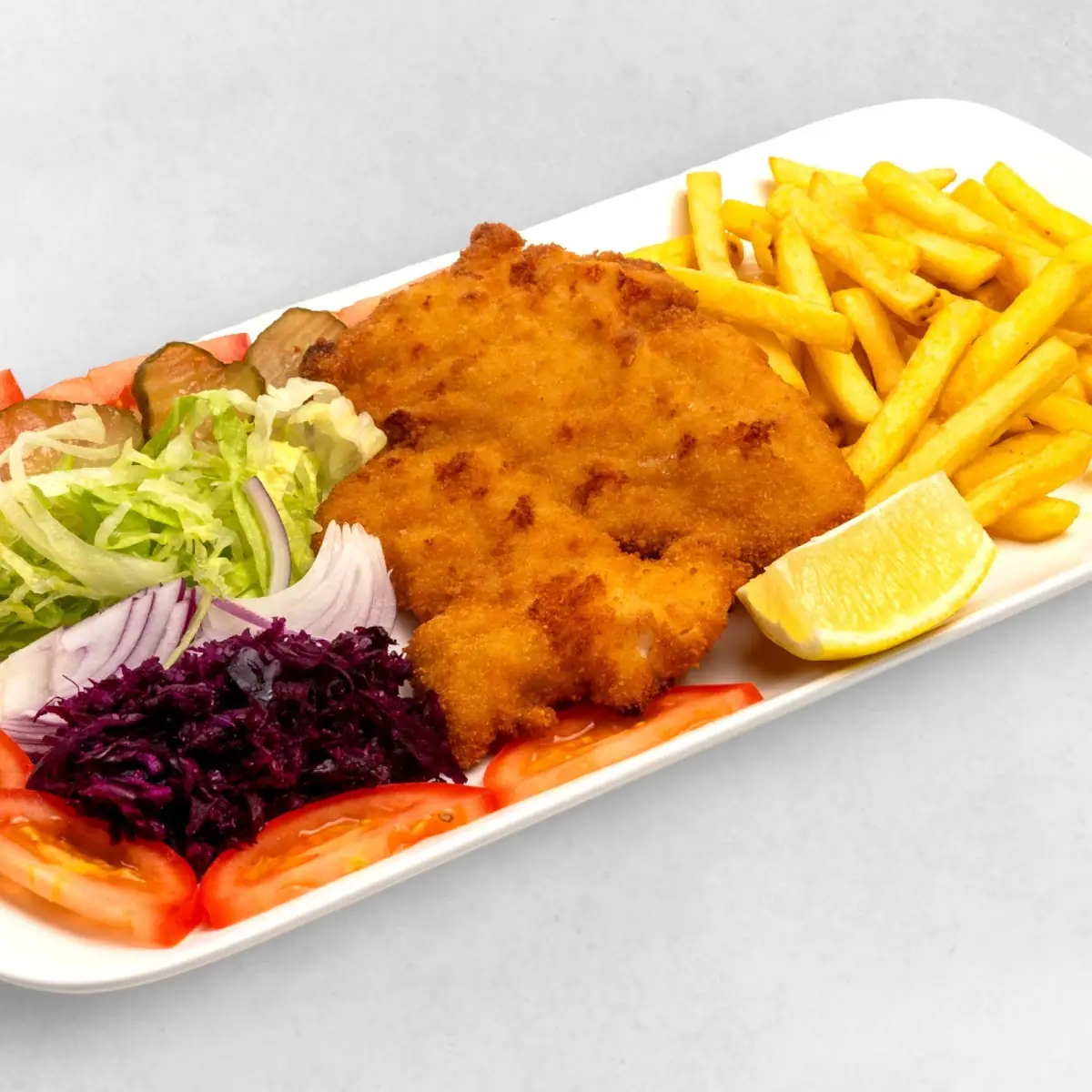 Schnitzel Teller