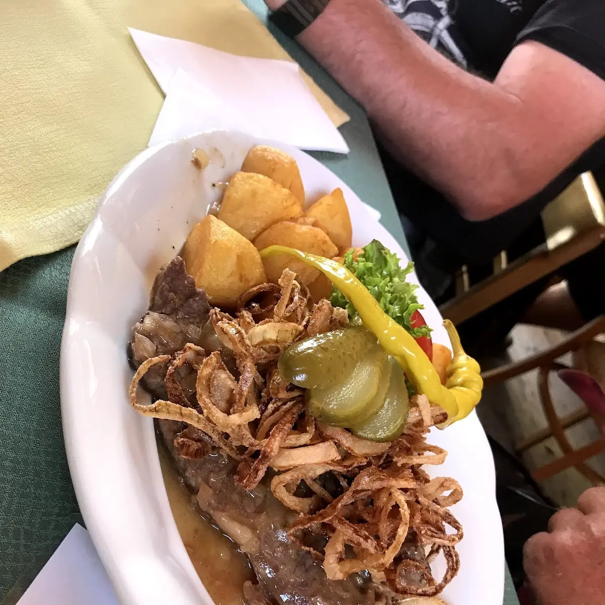 Zwiebelrostbraten