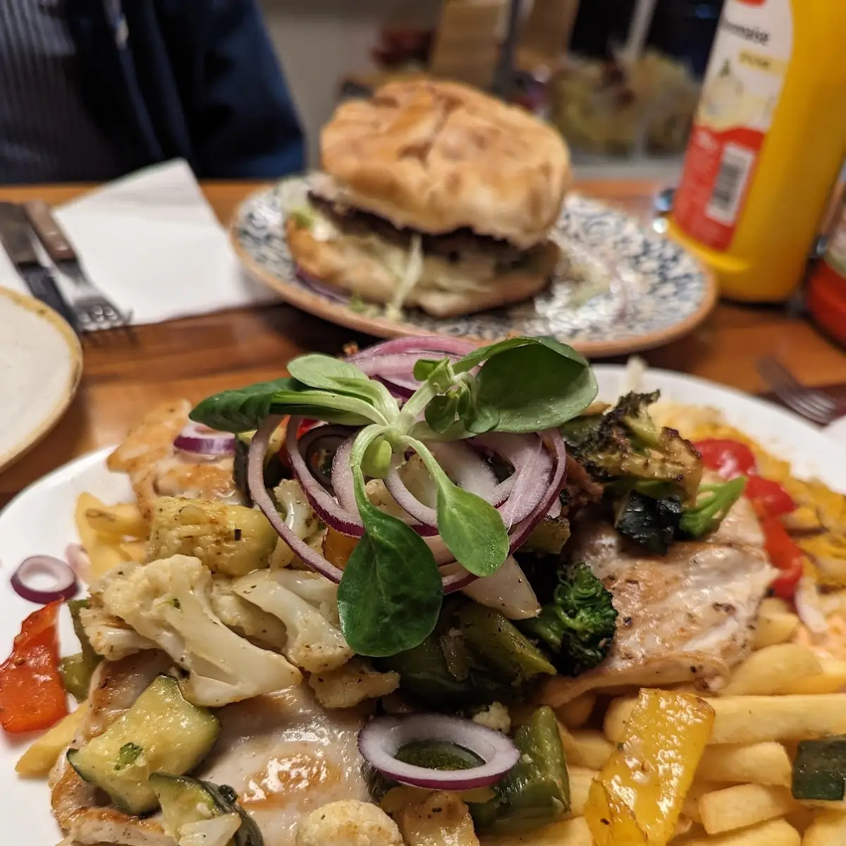 Grillteller Huhn