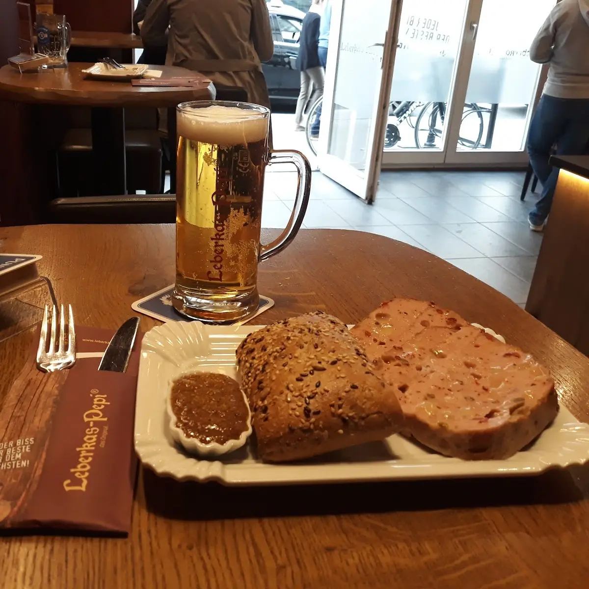 Chilli Käse Leberkäse