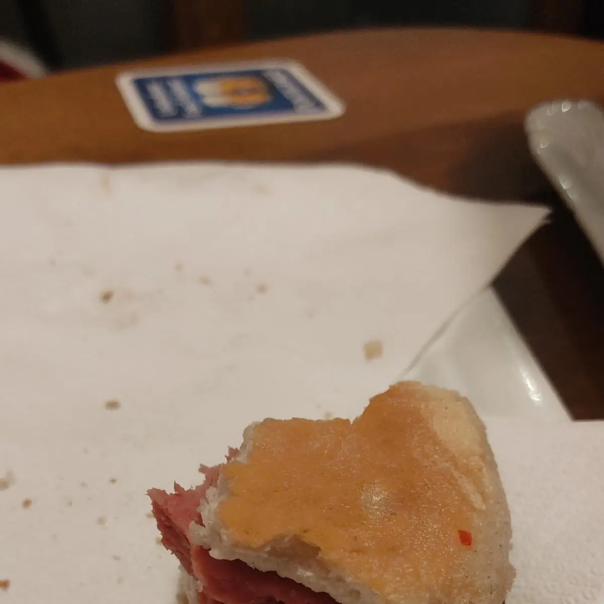 Leberkäse Semmel