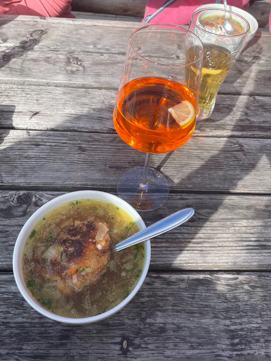 Kaspressknödelsuppe