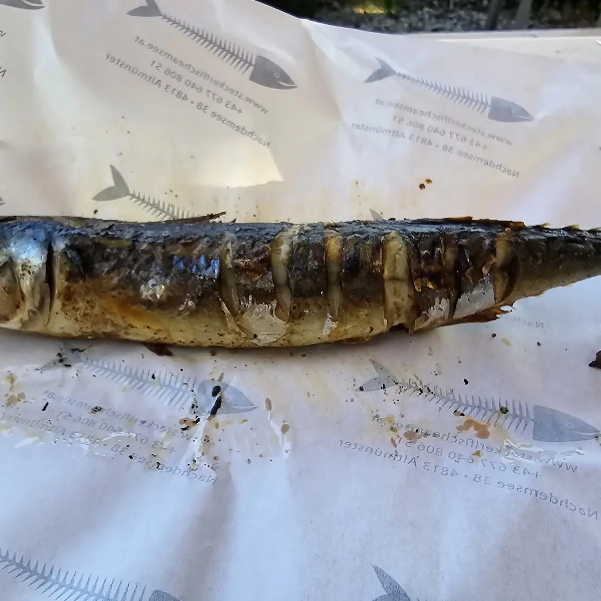 Steckerlfisch Makrele