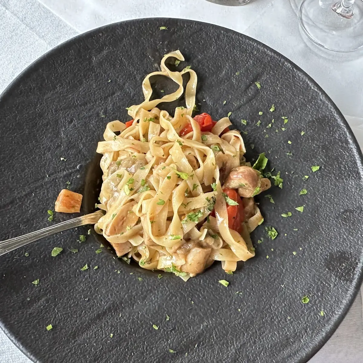 Nudeln Mit Steinpilzen